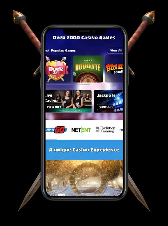 Duelz Casino Mobile